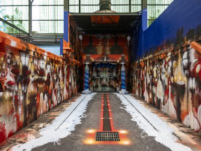 Garage B à Bobigny, une expo street art grandeur nature à Bobigny / © Eric Garault - In Seine-Saint-Denis
