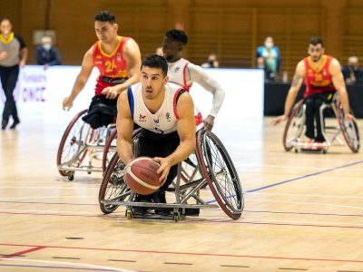 Le basket fauteuil est l'un des sports des Jeux paralympiques / © Vivienboy18 (Wikimedia commons)