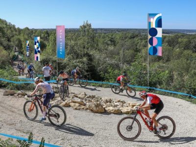 La colline d'Elancourt a accueilli les épreuves de VTT des JO / © Paris 2024