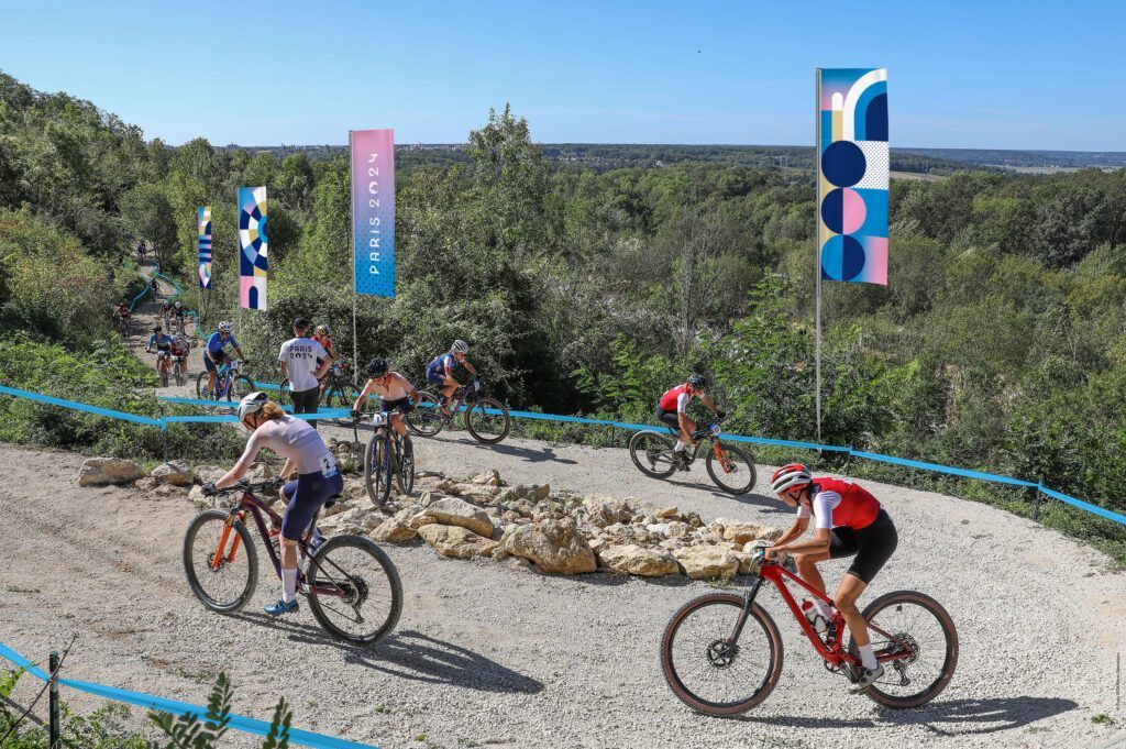 La colline d'Elancourt a accueilli les épreuves de VTT des JO / © Paris 2024