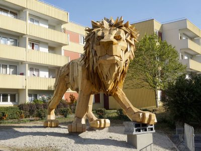 Le Lion des Genêts d'Anton et Teurk à Saint-Michel-sur-Orges / DR
