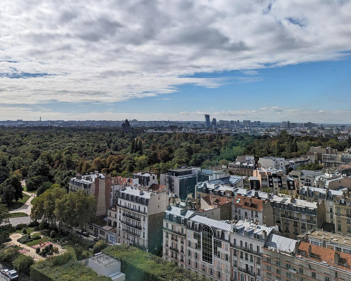 La vue depuis le sommet du donjon / © CMN
