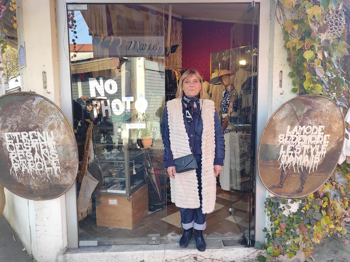 La boutique Marcel et Jeanette tenue par Virginie et Merry / © Joséphine Lebard pour Enlarge your Paris