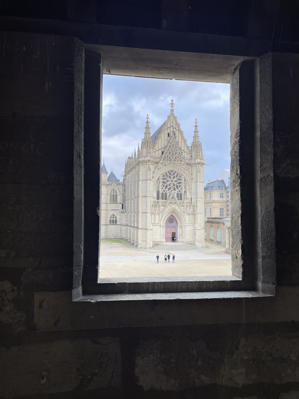 La vue sur la Sainte Chapelle depuis le donjon / © John Laurenson pour Enlarge your Paris
