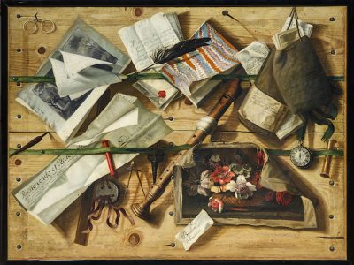 Un trompe-l'oeil de Charles Bouillon / © Studio Christian Baraja SLB