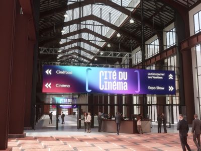 Le nouveau projet de la Cité du Cinéma à Saint-Denis a été présenté ce février / DR