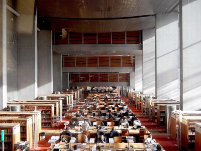 Une salle de lecture de la BnF François-Mitterrand / @ Madeira78 (Creative commons / Flickr)