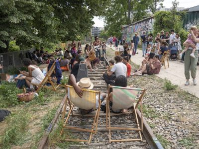 La Petite Ceinture dans le 19e / © Jérômine Derigny