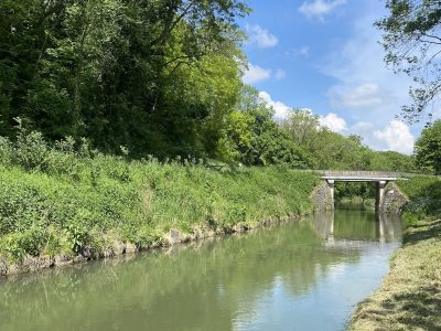 Le canal de l'Ourcq / @ Adrien Laplanche pour Enlarge your Paris