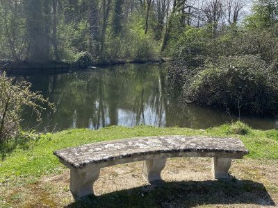 L'entrée du parc du Domaine départemental de Montauger, dans les marais de l'Essonne / © Vianney Delourme pour Enlarge your Paris