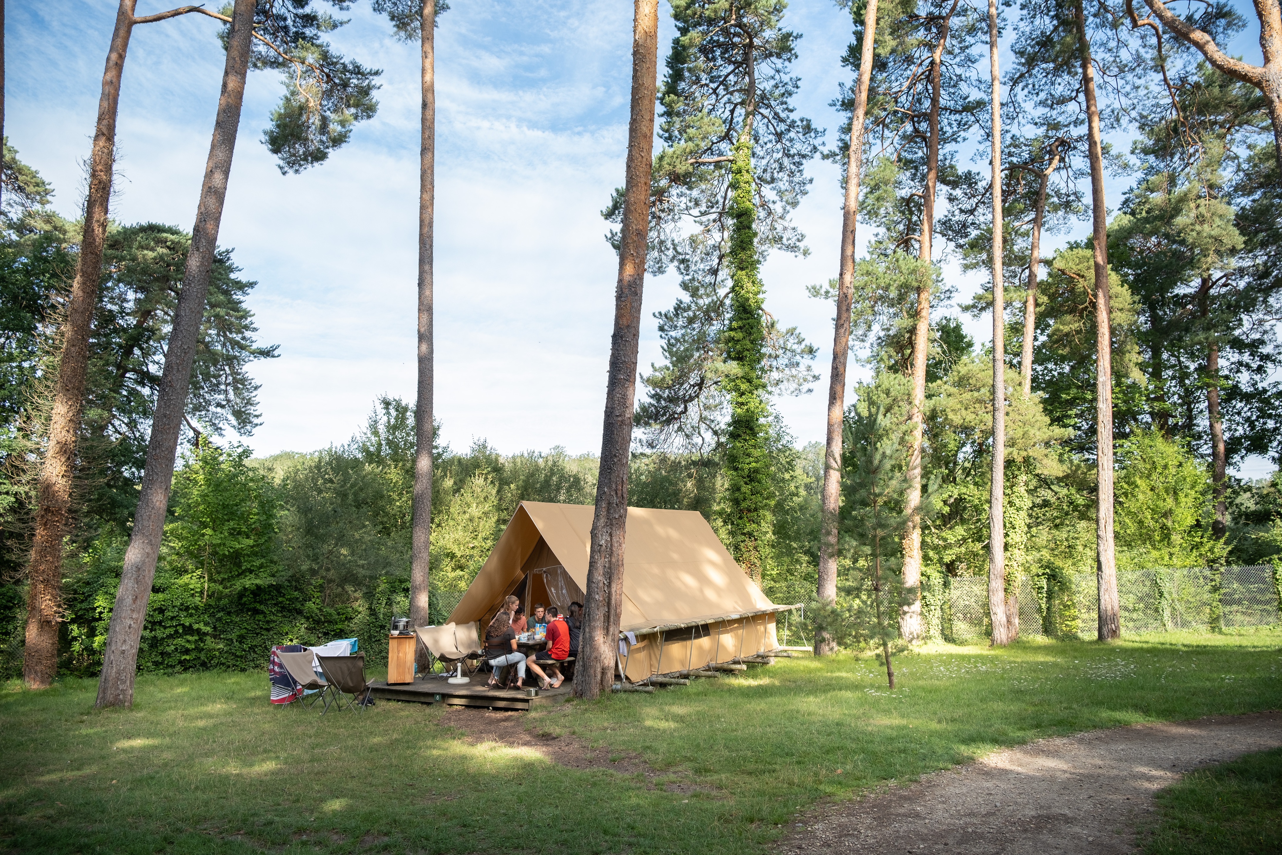 Huttopia Rambouillet. Photo Manu Reyboz