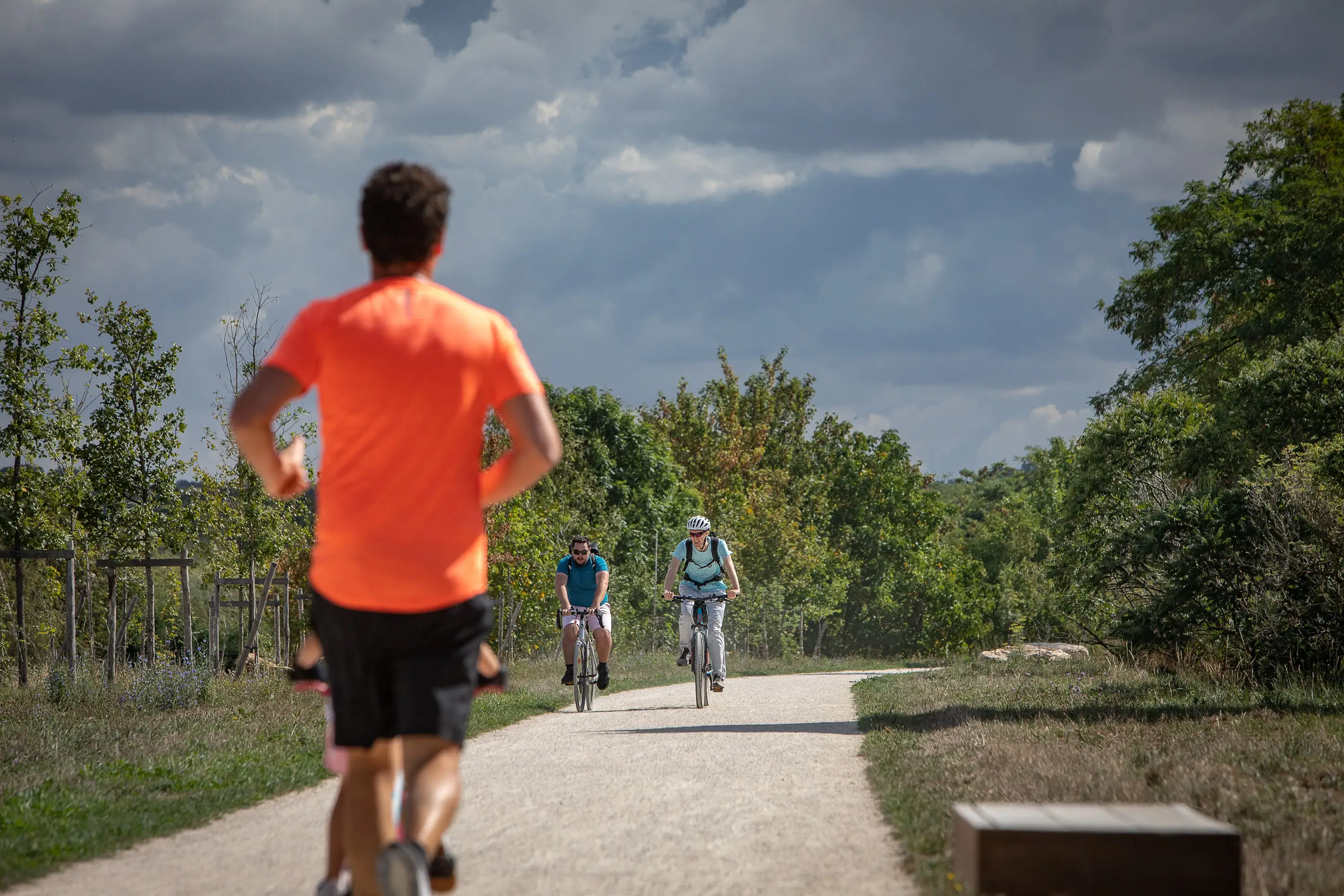 Running sur la Végétale. IDF Nature