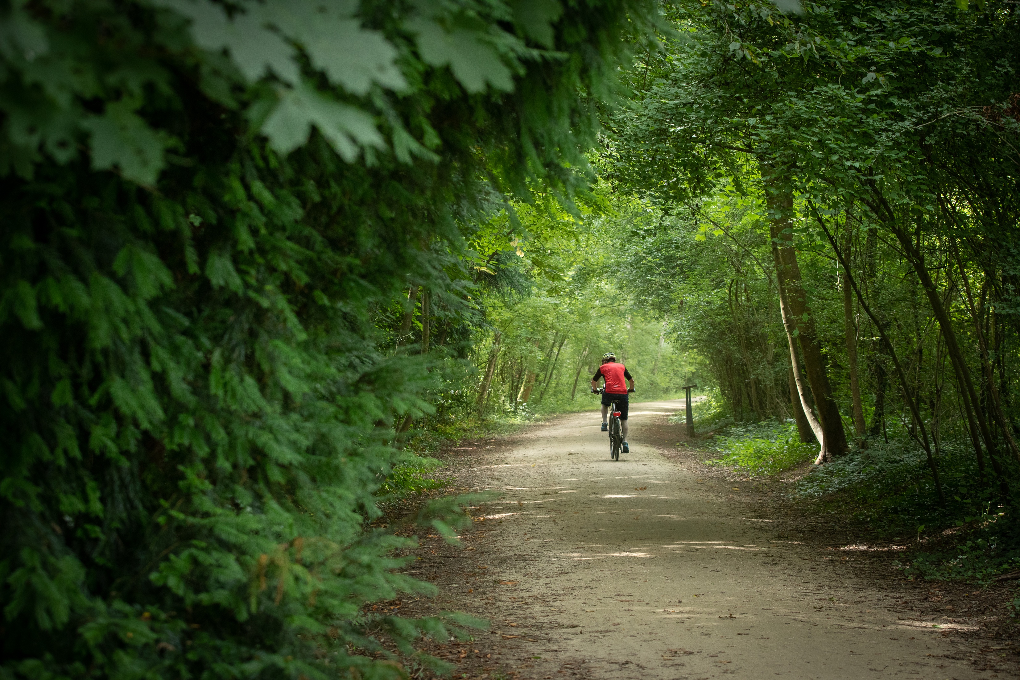 Cyclisme sur la Végétale. IDF Nature
