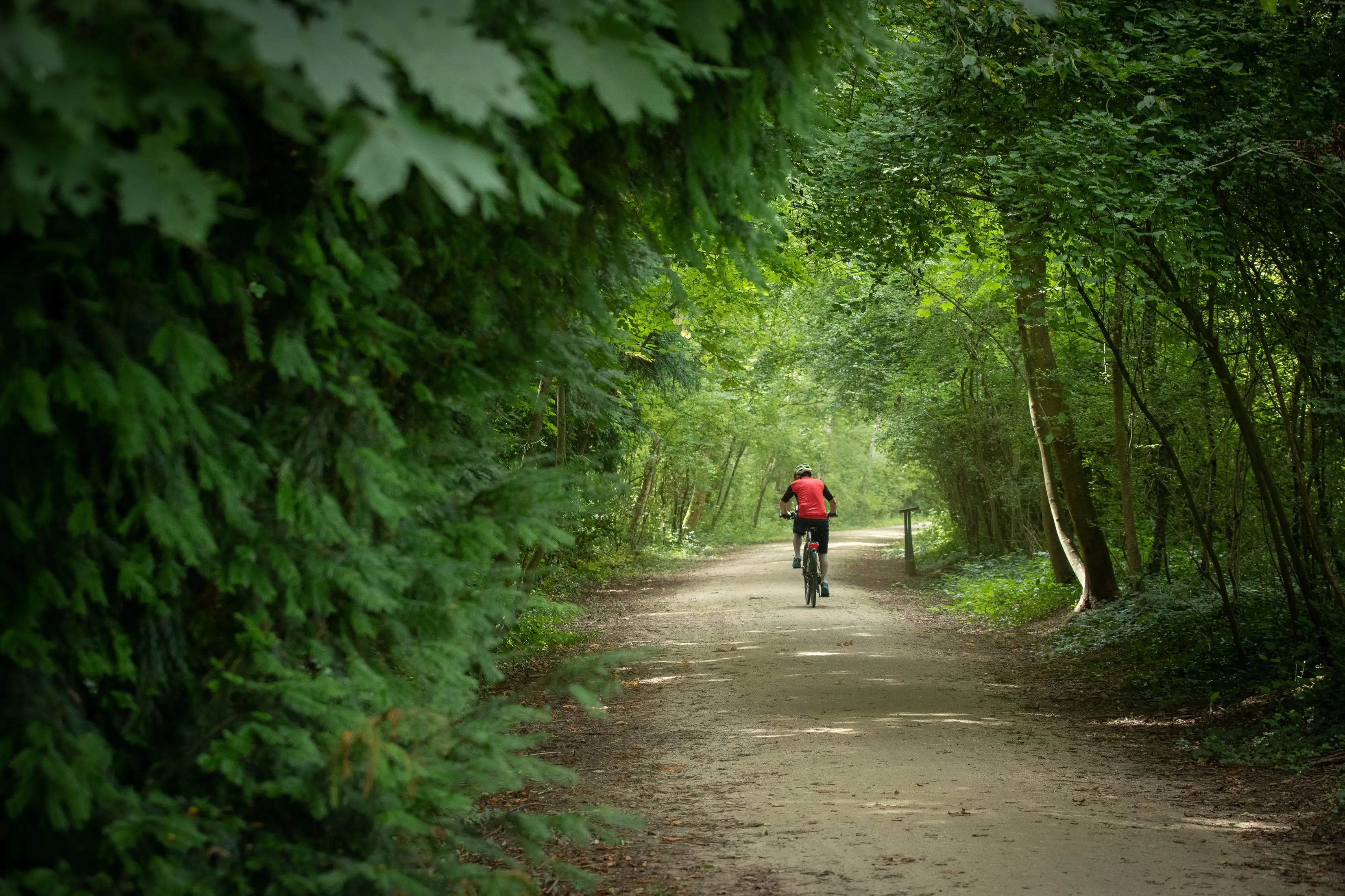 Cyclisme sur la Végétale. IDF Nature