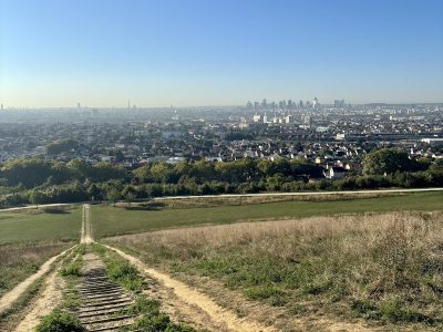 Le panorama depuis le sommet de la butte des Châtaigniers / © Vianney Delourme pour Enlarge your Paris
