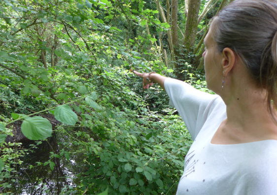 Adeline Lefranc, "L'enracineuse". DR