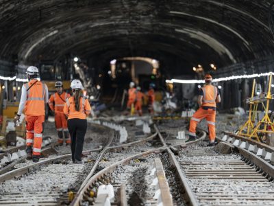 Travaux sur les lignes de métro. Photo Ile-de-France mobilités
