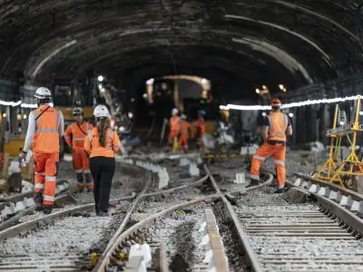 Travaux sur les lignes de métro. Photo Ile-de-France mobilités