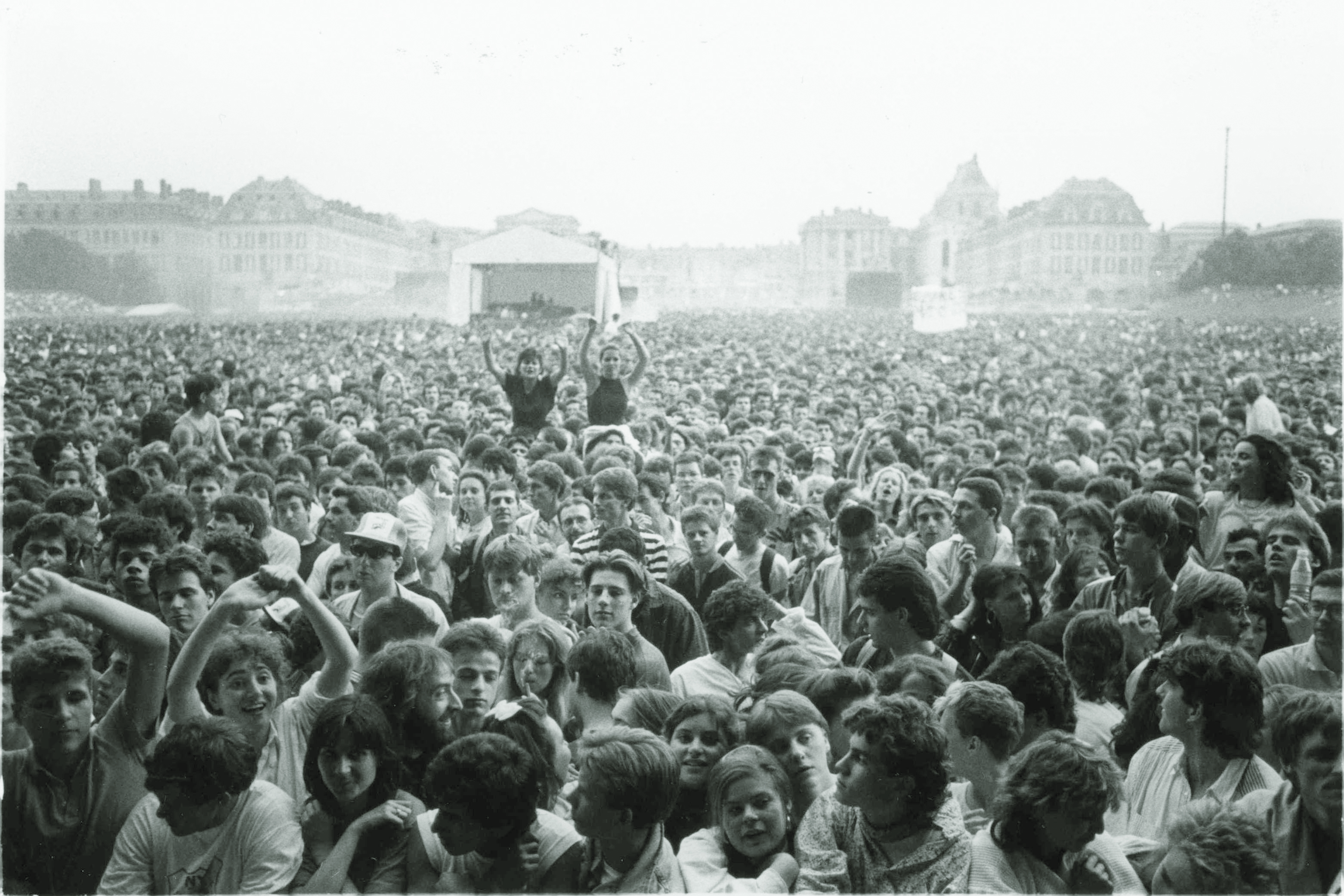 Le concert des Pink Floyds à Versailles. DR
