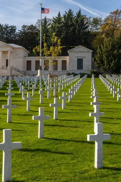 Cimetière américain de Suresnes. DR
